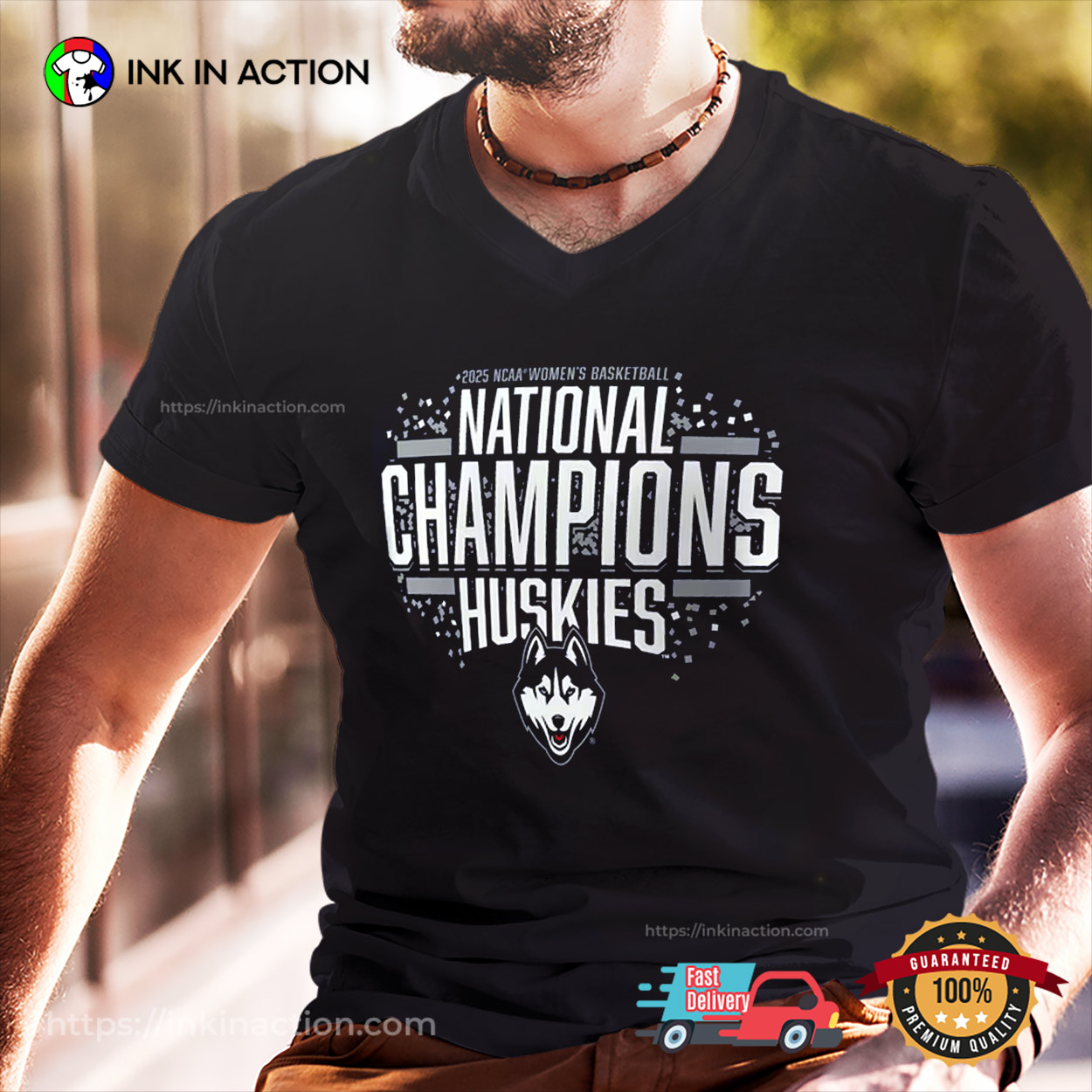 2025 Ncaa Women’s Basketball National Champions Uconn Huskies T-shirt