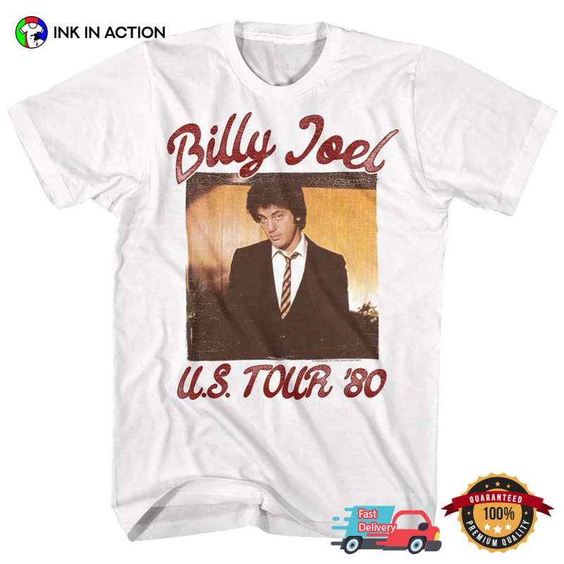 80’s Billy Joel Us Tour Graphic T-shirt
