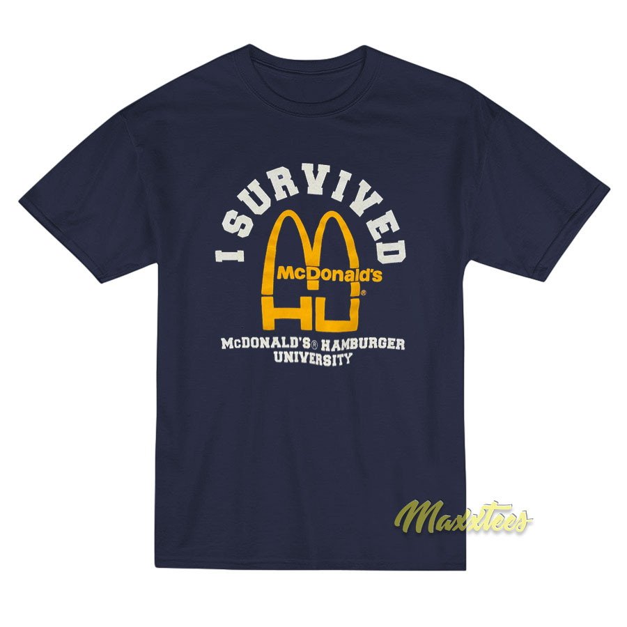 90s Mcdonald's Hamburger University T-shirt