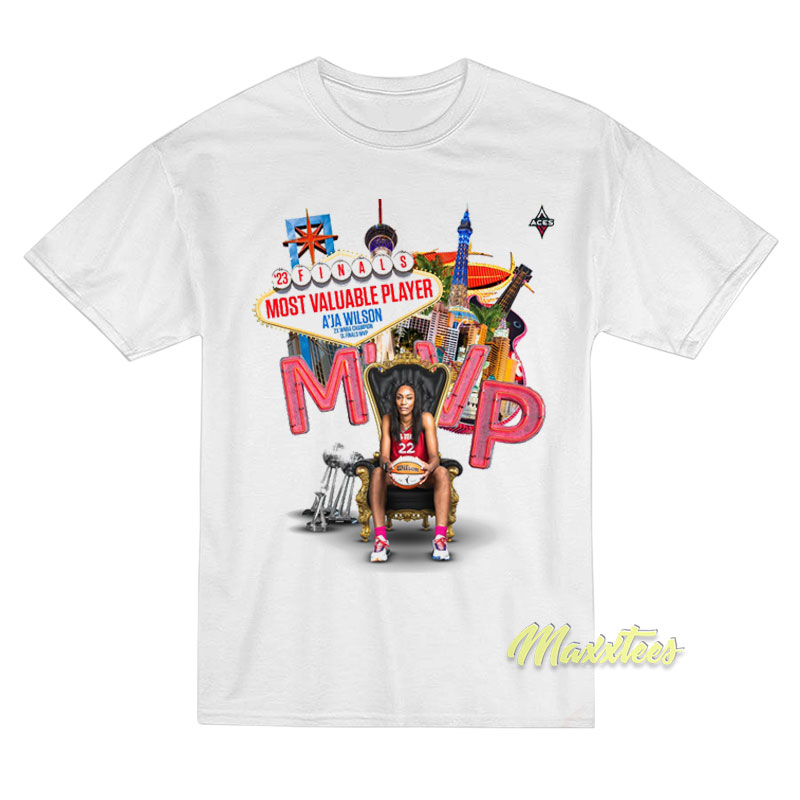 A'ja Wilson Queen Mvp Final 2023 T-shirt