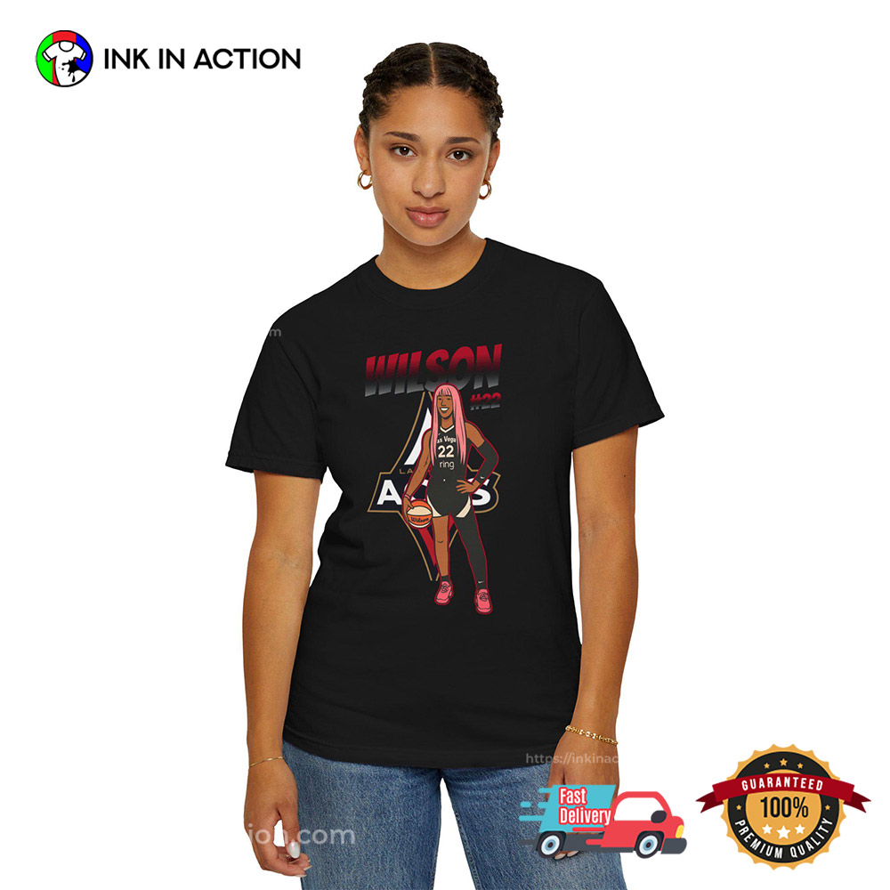 A’ja Wilson 22 Aces Basketball T-shirt