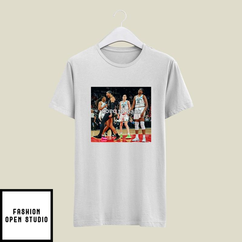 A’ja Wilson Wear Back To Back T-shirt