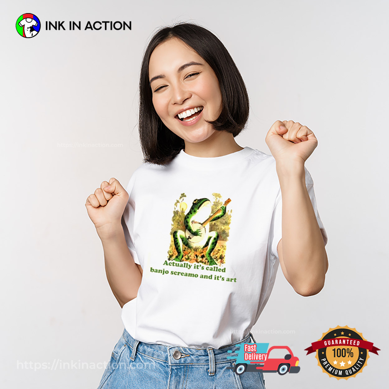 Actually It’s Called Banjo Screamo And It’s Art T-shirt