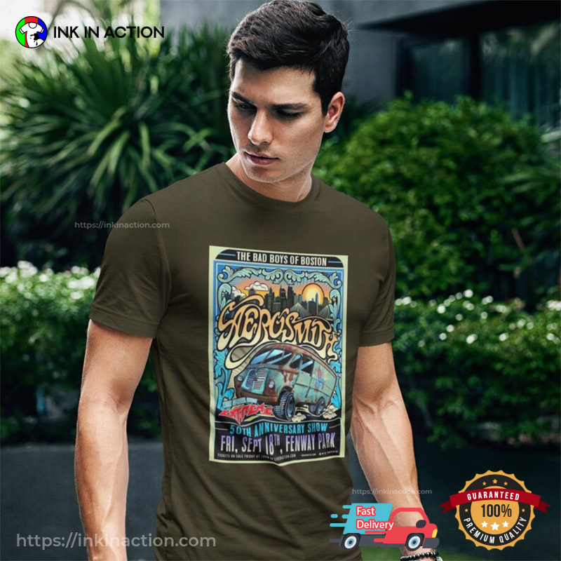 Aerosmith’s 50th Anniversary Show Rock N Roll Vintage T-shirt