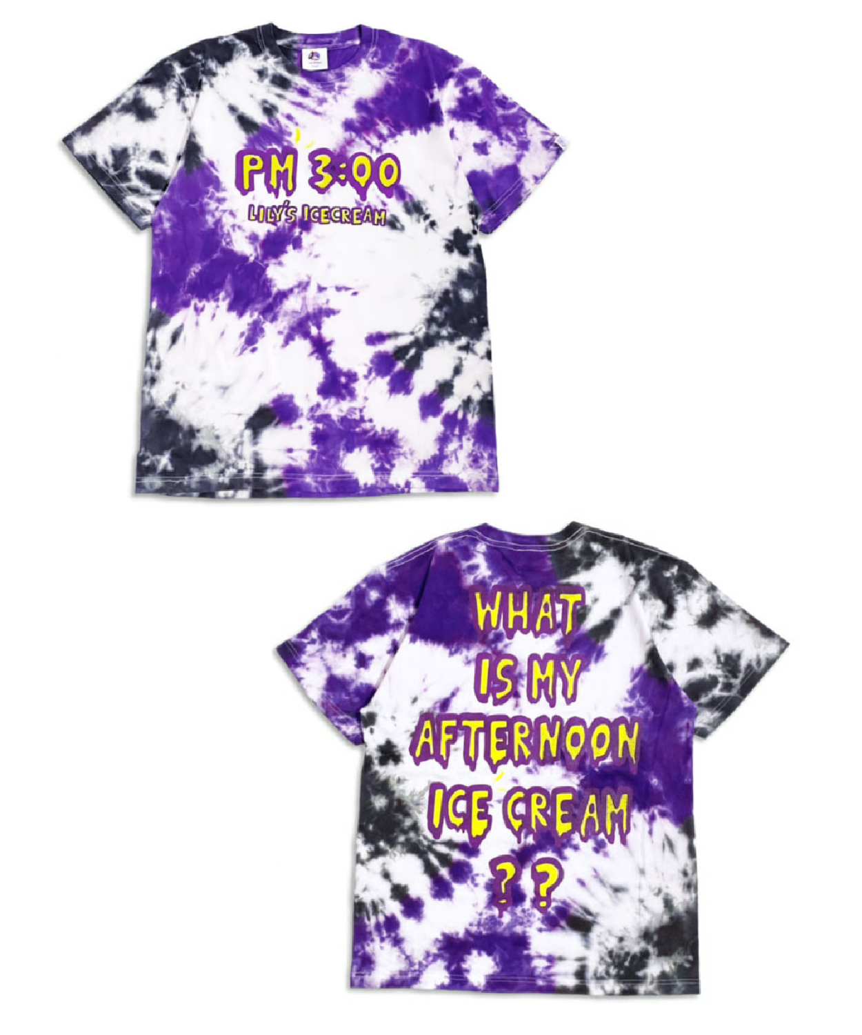 Afternoon Ice Cream Grape Tee Lily’s Ice Cream Shop