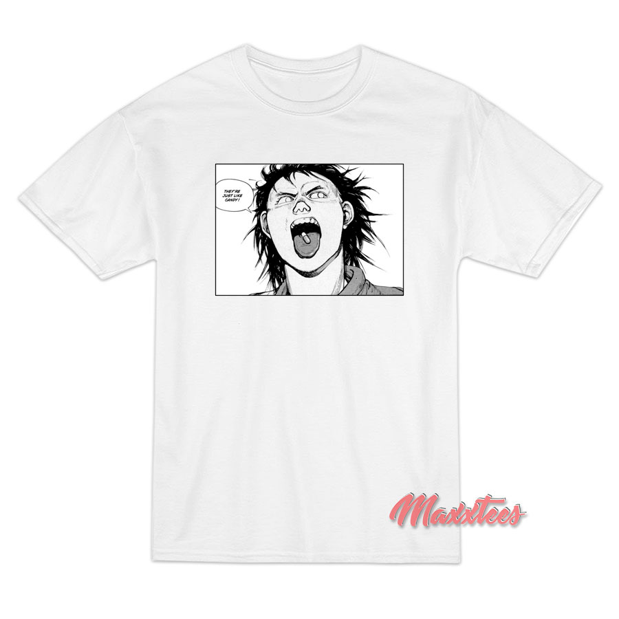 Akira They're Just Like Candy T-shirt
