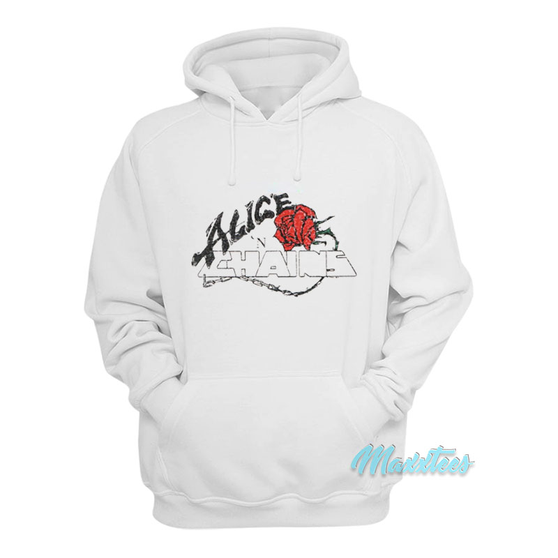 Alice 'n Chains Rose Logo Hoodie