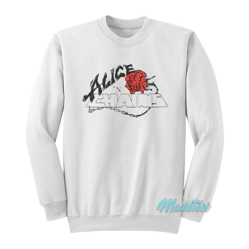 Alice 'n Chains Rose Logo Sweatshirt