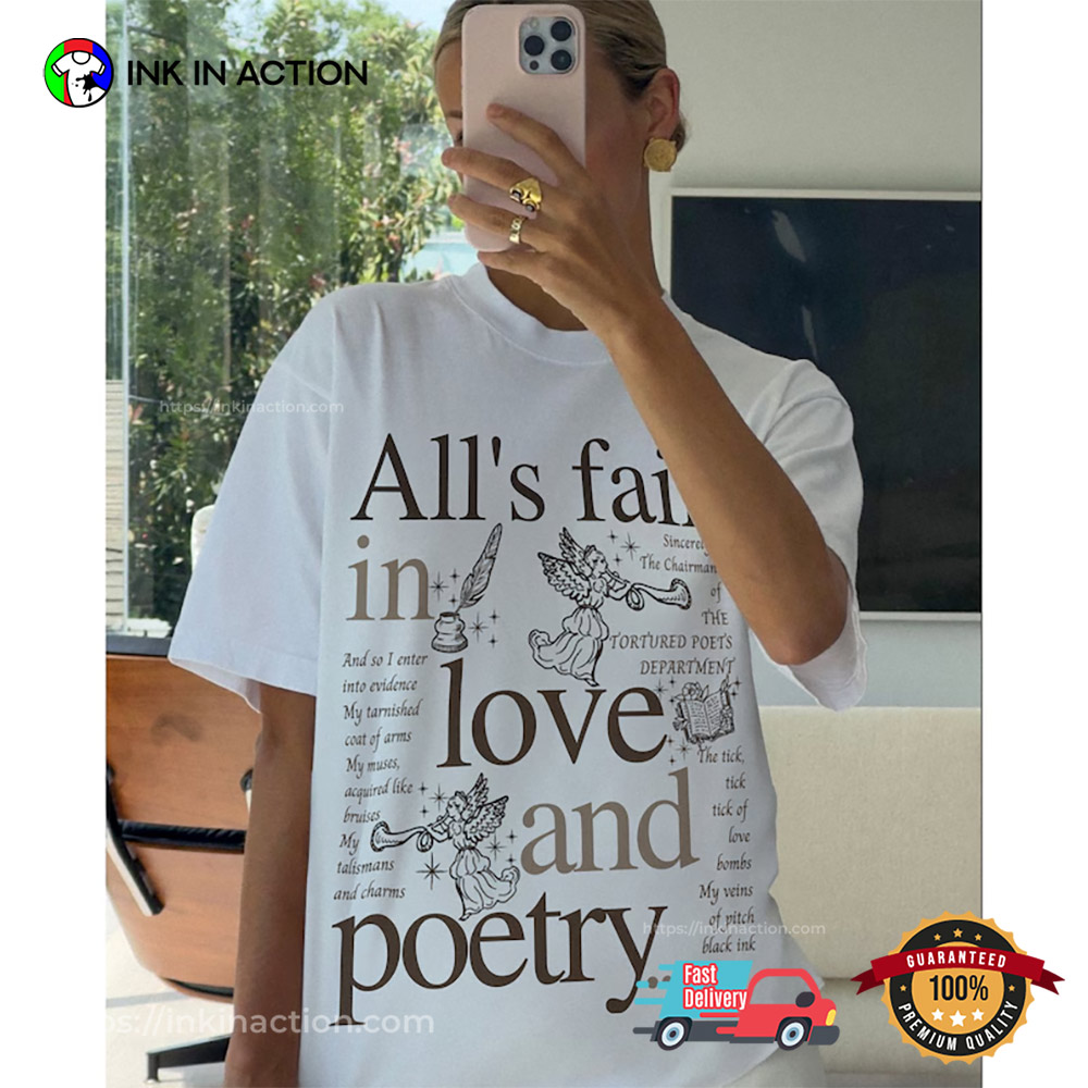 All’s Fair In Love And Poetry Taylor Swift Graphic Tee