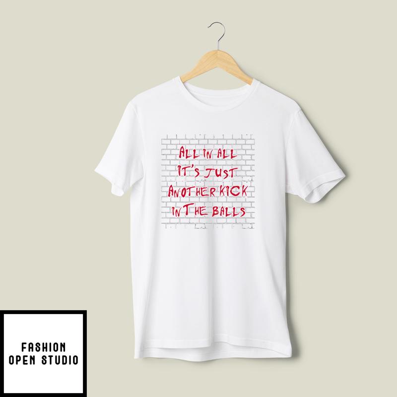 All In All It’s Just Another Kick In The Balls T-shirt