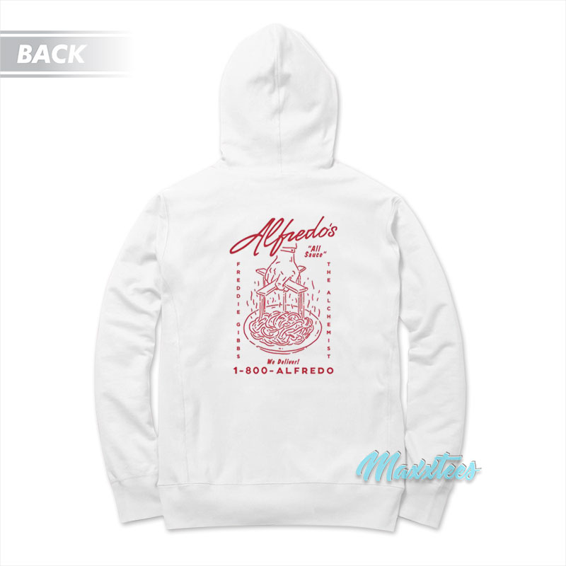 All Sauce Alfredo's Freddie Gibbs X The Alchemist Hoodie