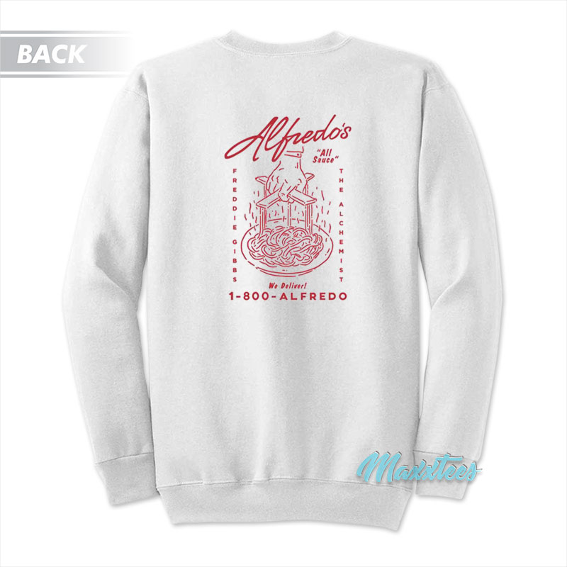 All Sauce Alfredo's Freddie Gibbs X The Alchemist Sweatshirt