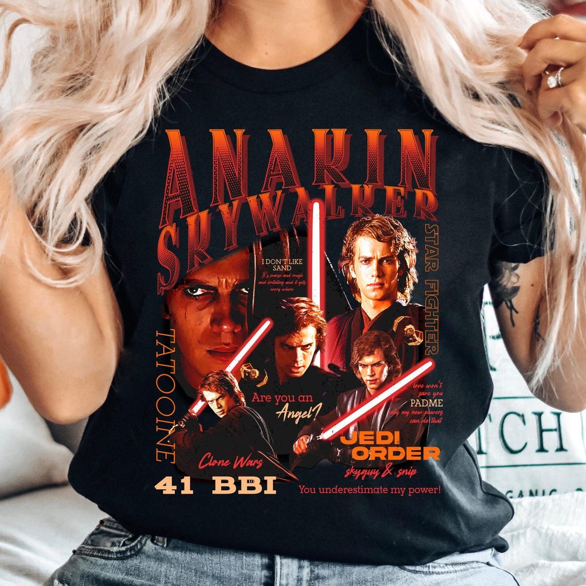 Anakin Skywalker Shirt Star Wars Darth Vader Galaxy's Edge Disney Trip