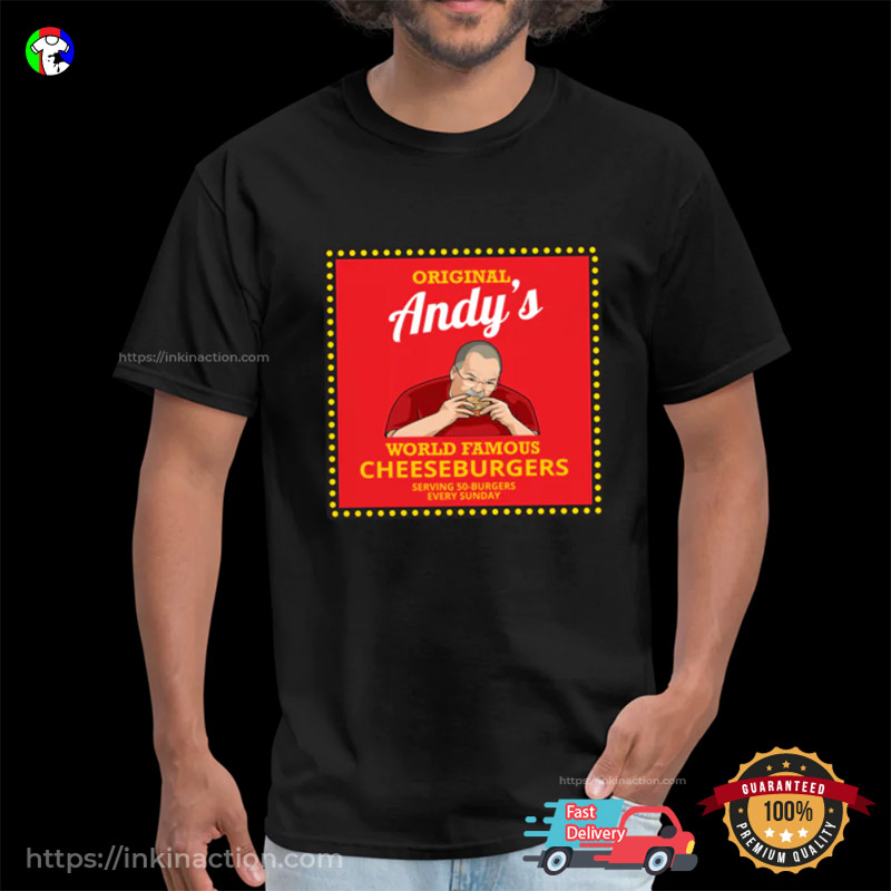 Andy’s Cheeseburgers Funny Andy Reid Kc Chiefs T-shirt