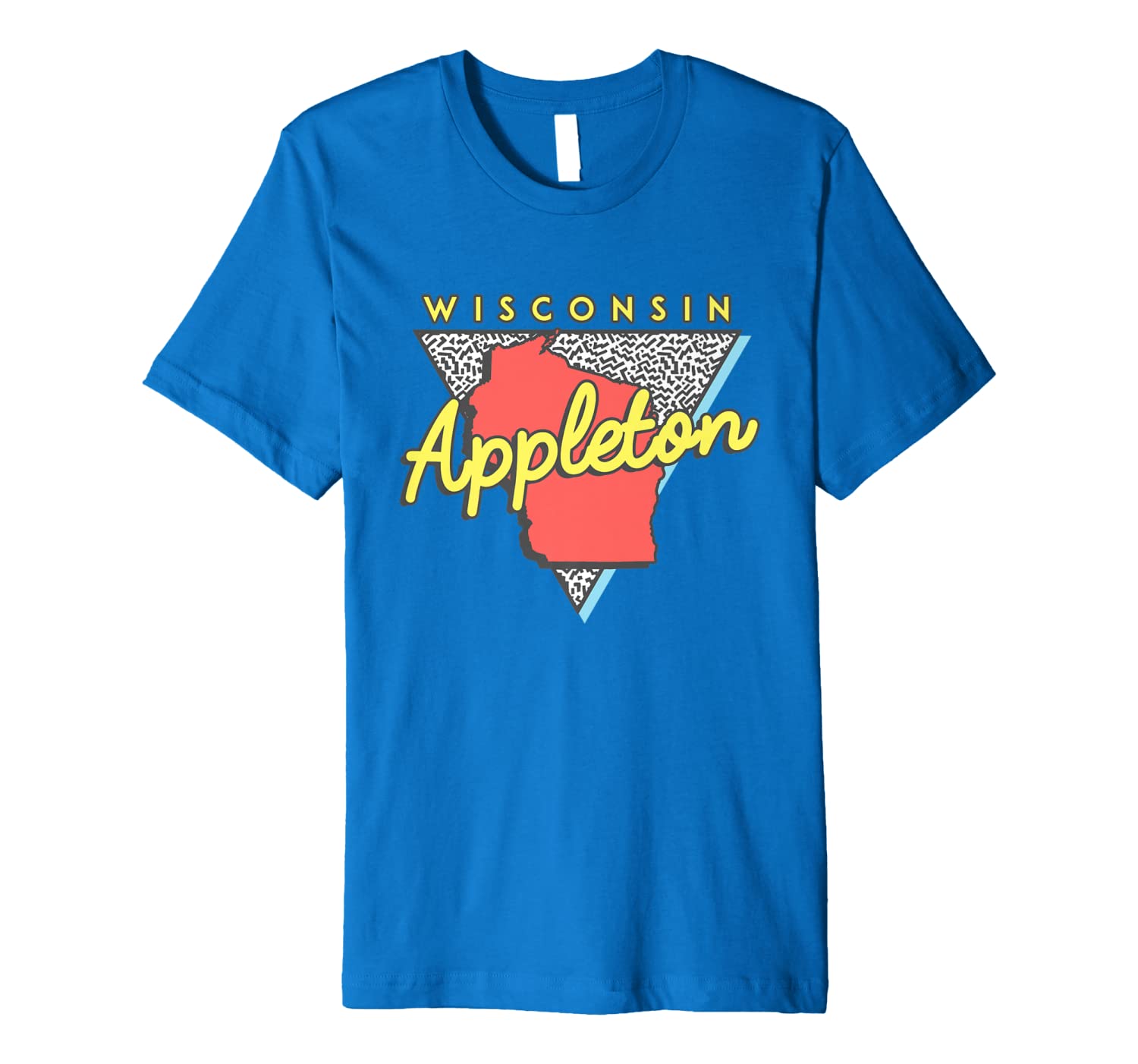 Appleton Wisconsin T Shirt Triangle Vintage