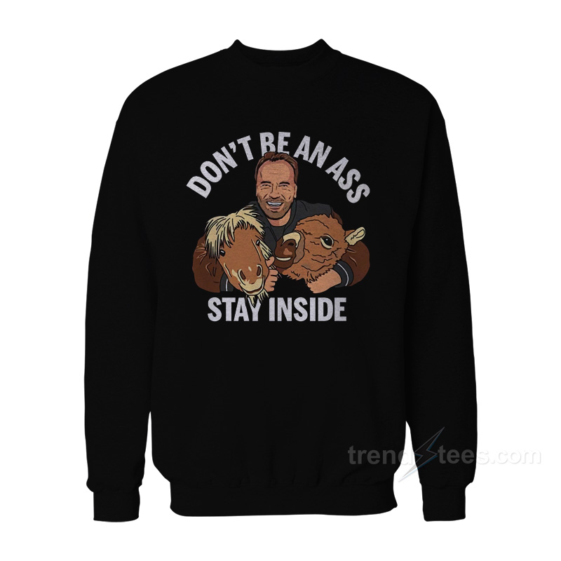 Arnold Schwarzenegger's Stay Inside Sweatshirt