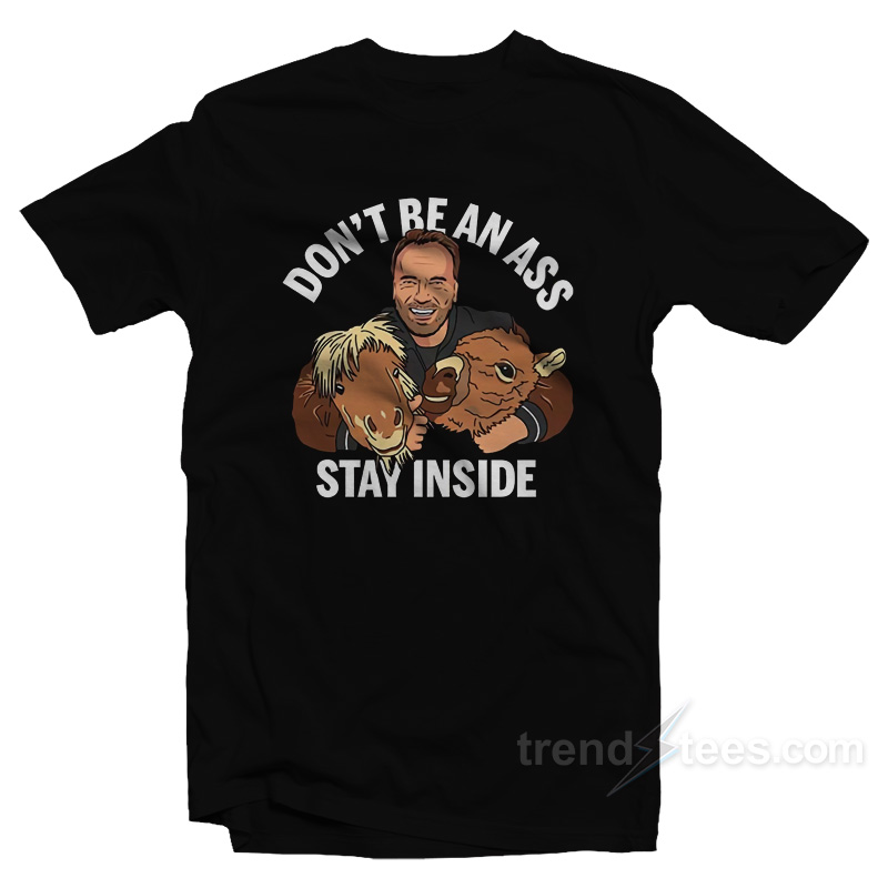 Arnold Schwarzenegger's Stay Inside T-shirt