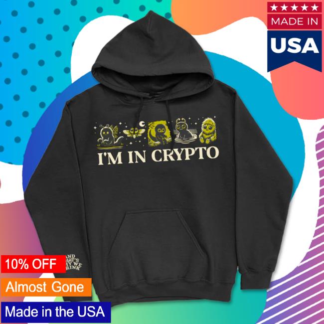 Atwwd Merch Store I’m In Crypto Pullover Hoodie (black)