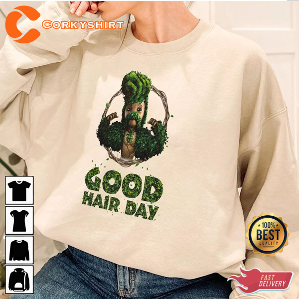 Baby Groot I’m Groot Good Hair Day Groot Movie T-shirt Sweatshirt Hoodie