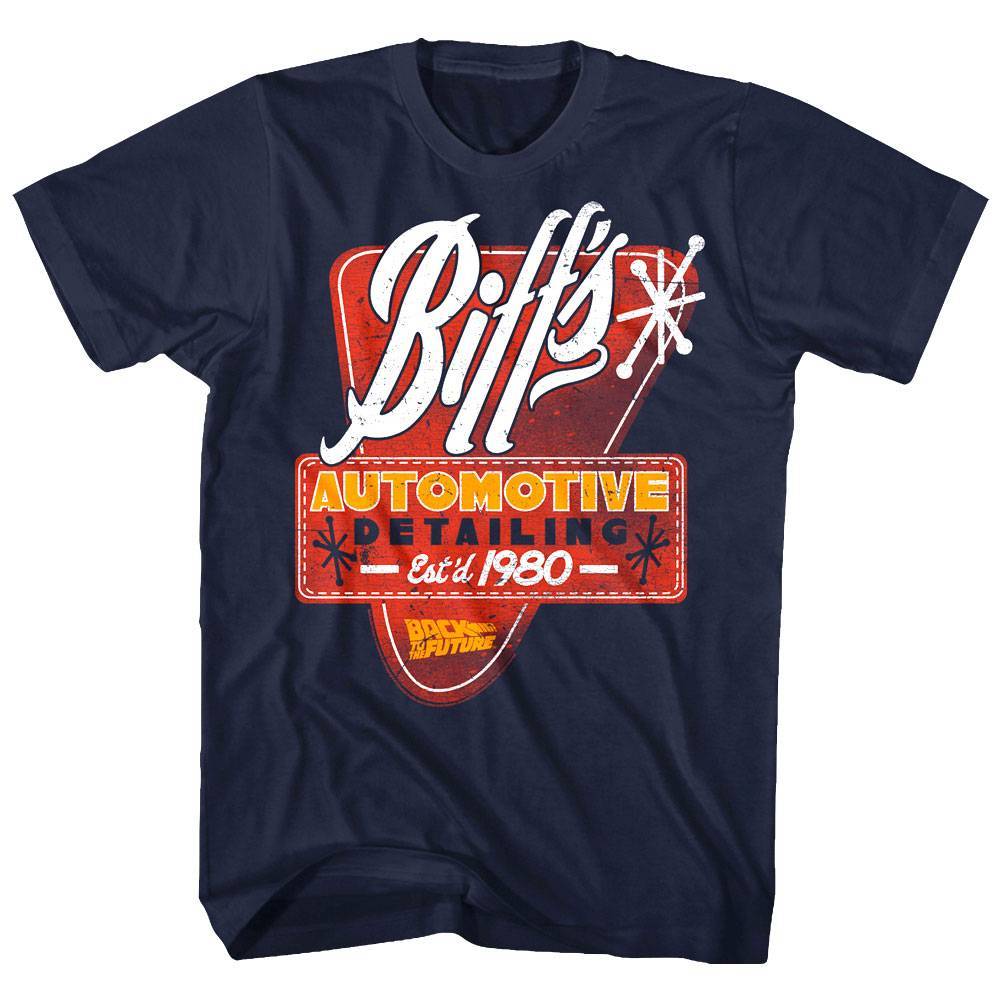 Back To The Future Biff's Automotive T-shirt