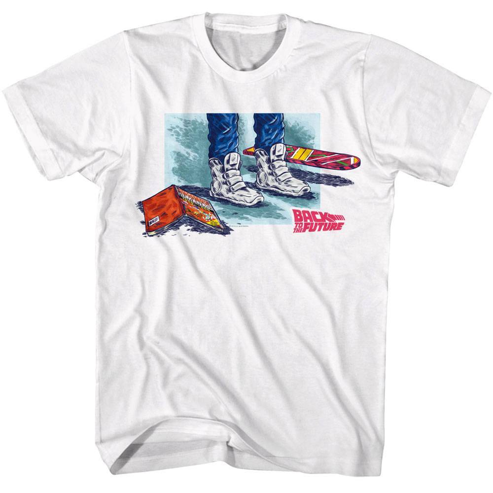 Back To The Future Footwear & Hoverboard T-shirt