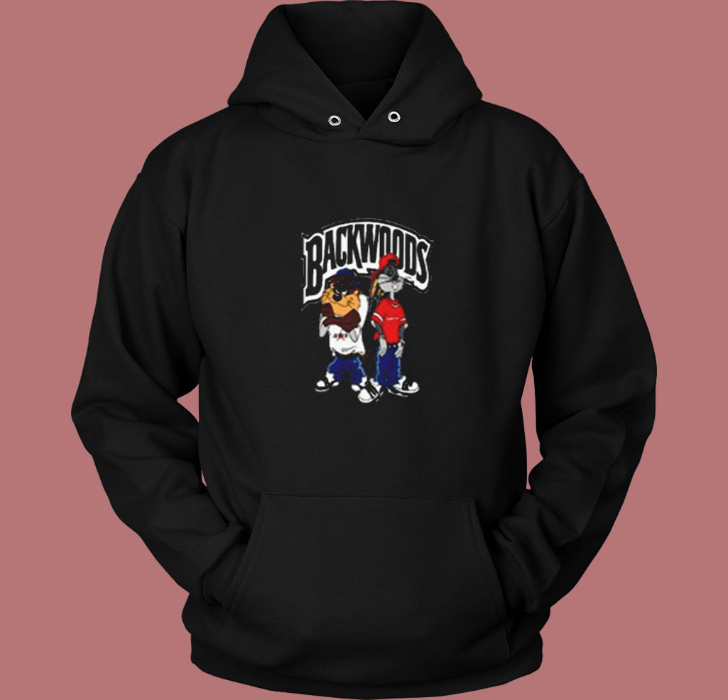 Backwoods Bugs Bunny & Taz X Looney Vintage Hoodie
