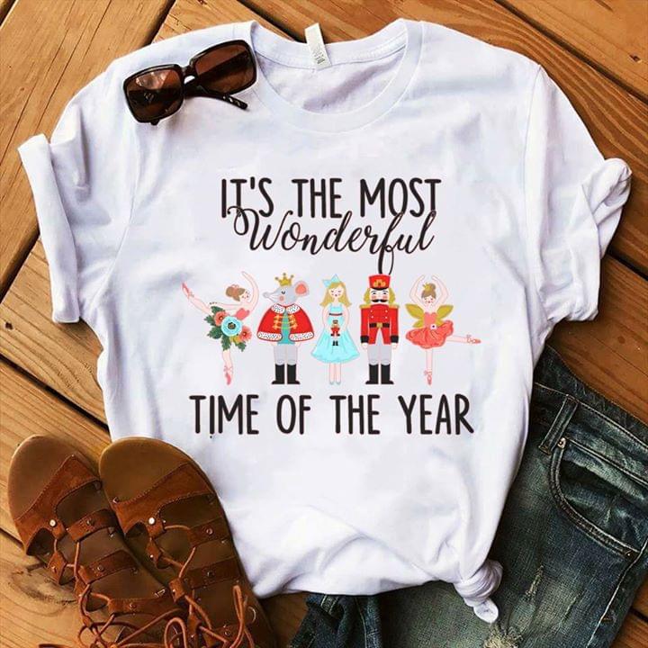 Ballet Princesses Mouse Soldier It's The Most Wonderful Time Of The Year Shirt