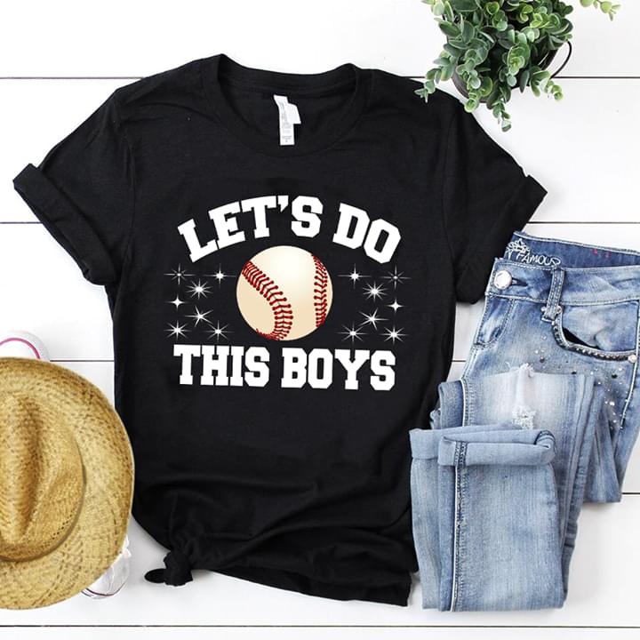 Baseball Let's Do This Boys Shirt