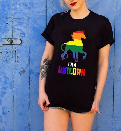 Basic I'm A Unicorn Rainbow Unicorn Shirt