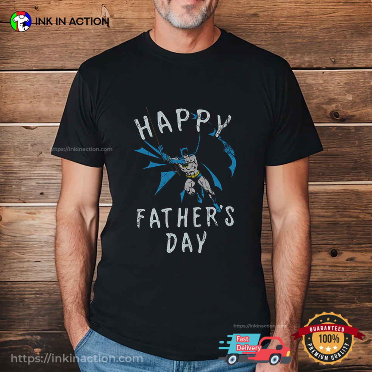 Batman Happy Father’s Day Dc Comics T-shirt