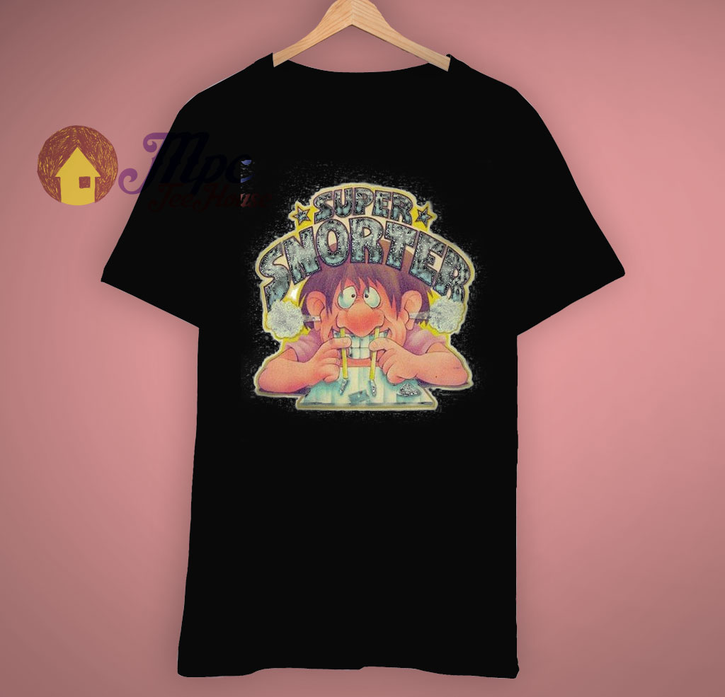 Be On Vintage 70's Transfer Super Snorter T Shirt
