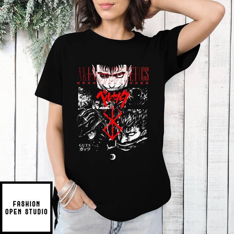 Berserk ‘guts’ Vs Griffith Eclipse Dark Aesthetic Anime T-shirt