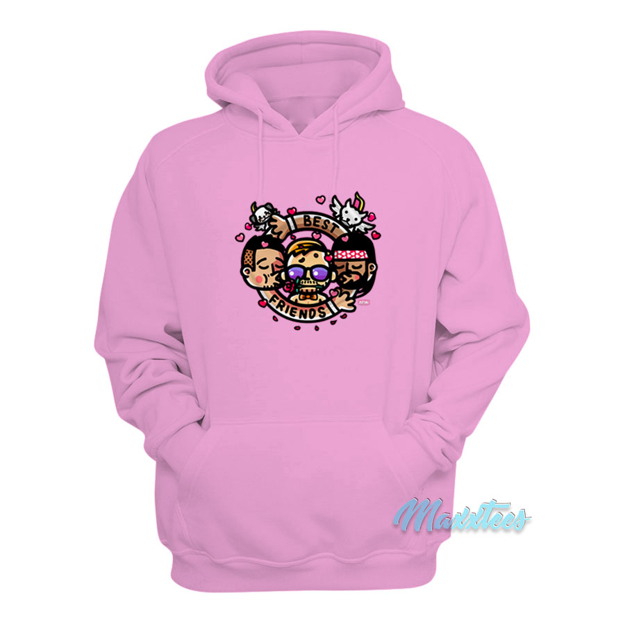 Best Friends And Orange Cassidy Valentine's Day Hoodie