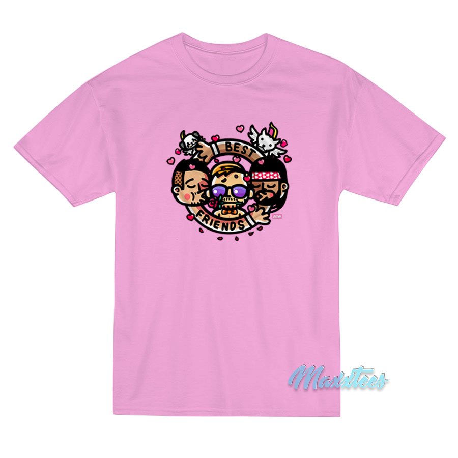 Best Friends And Orange Cassidy Valentine's Day T-shirt