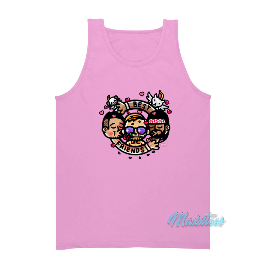 Best Friends And Orange Cassidy Valentine's Day Tank Top