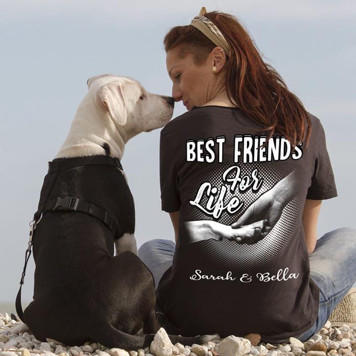 Best Friends For Life Sarah & Balla Shirt (back Side)