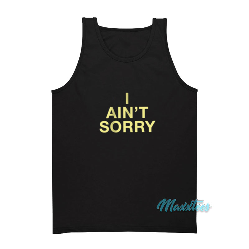 Beyonce Lemonade I Ain't Sorry Tank Top