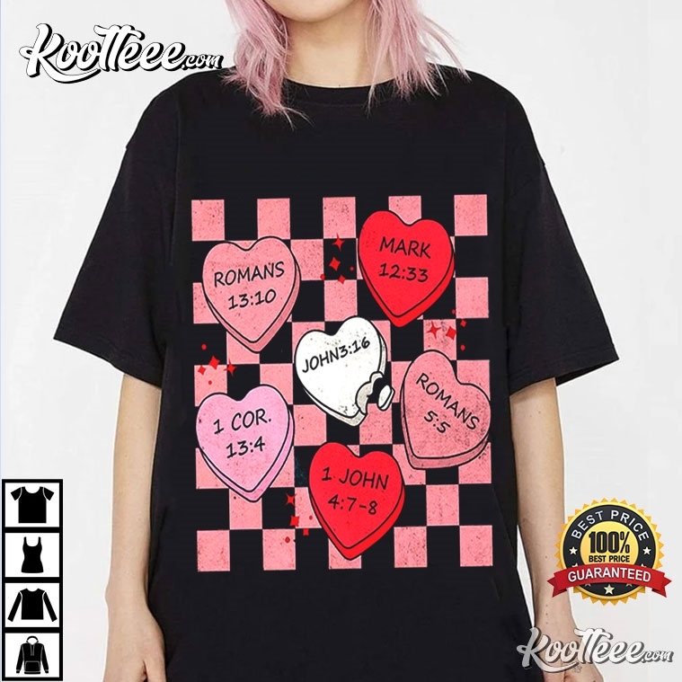 Bible Verse Christian Valentine’s Day Gift T-shirt
