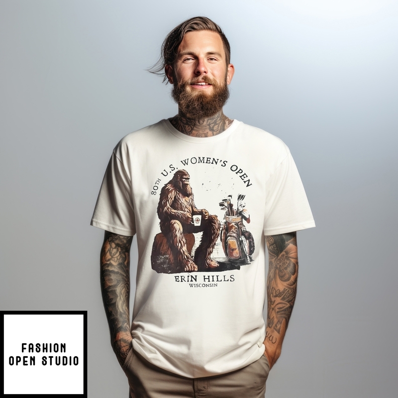 Bigfoot 80th Us Women’s Open Erin Hills Wisconsin T-shirt