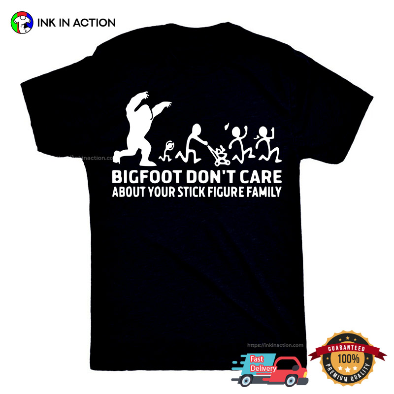 Bigfoot Don’t Cake Sasquatch T-shirt