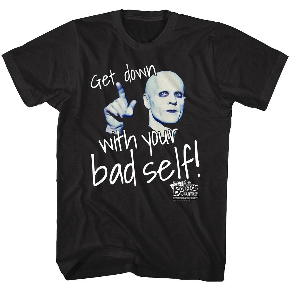 Bill & Ted Death Get Down With Your Bad Self Men’s T Shirt