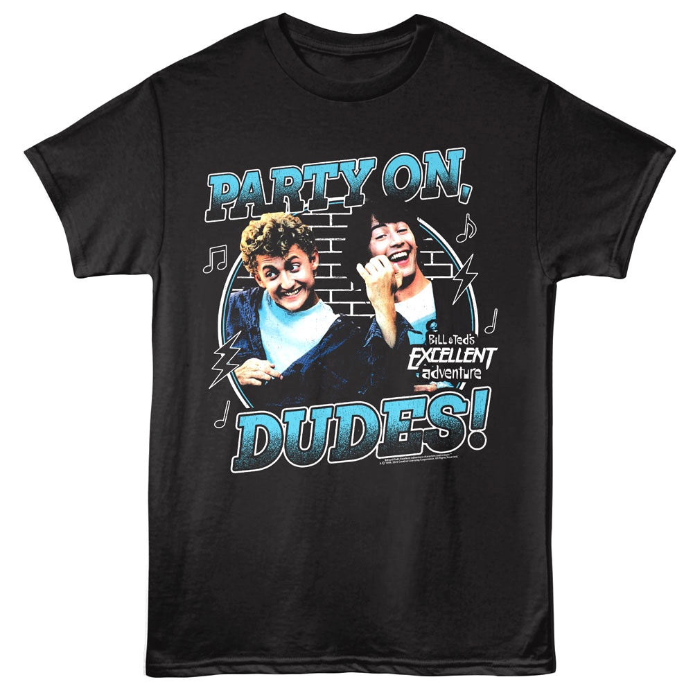 Bill & Ted Party On Air Guitar Men's T Shirt