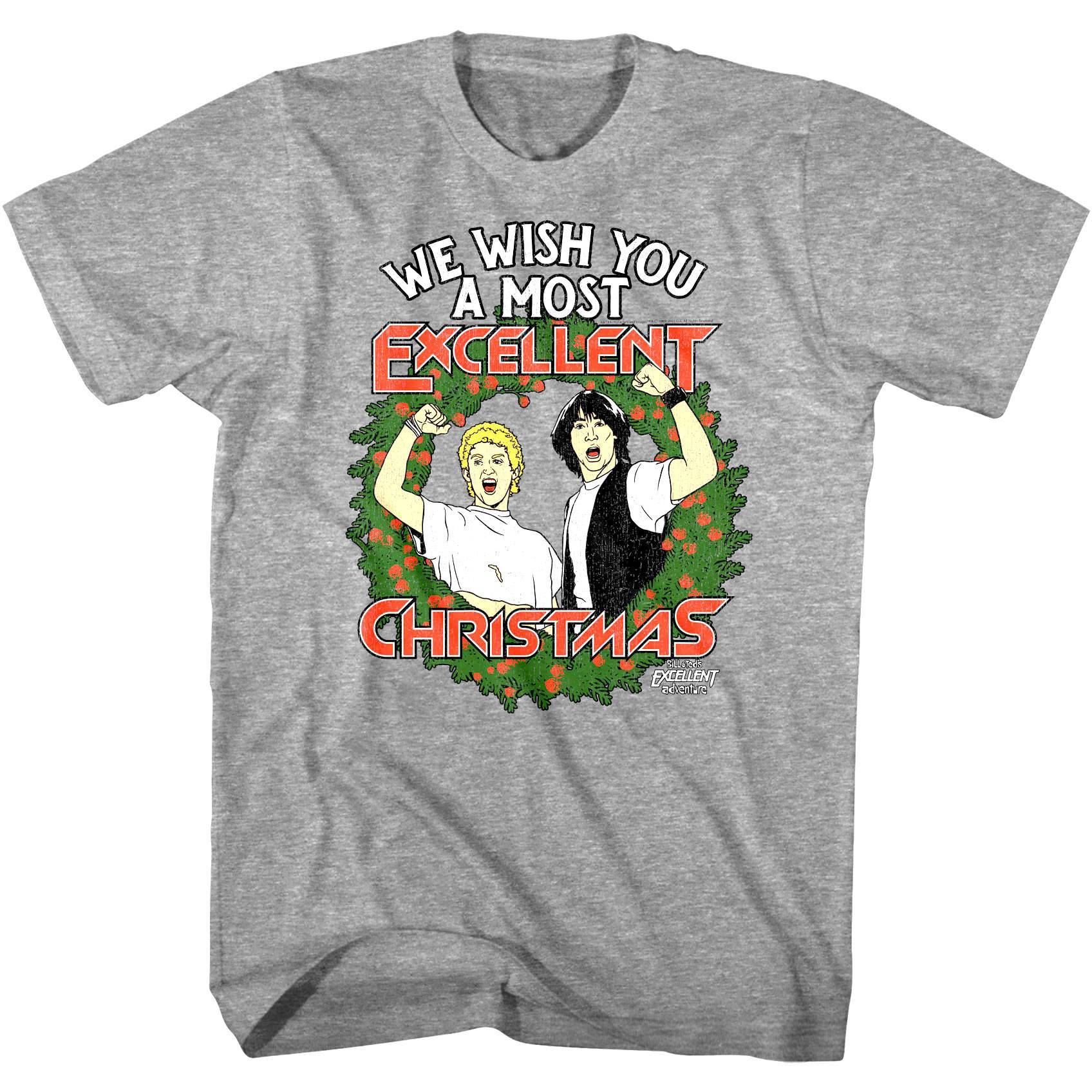 Bill & Ted Wish You A Most Excellent Christmas Men’s T Shirt