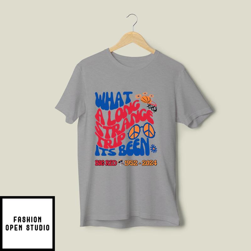 Bill Walton What A Long Strange Trip It’s Been Big Red T-shirt