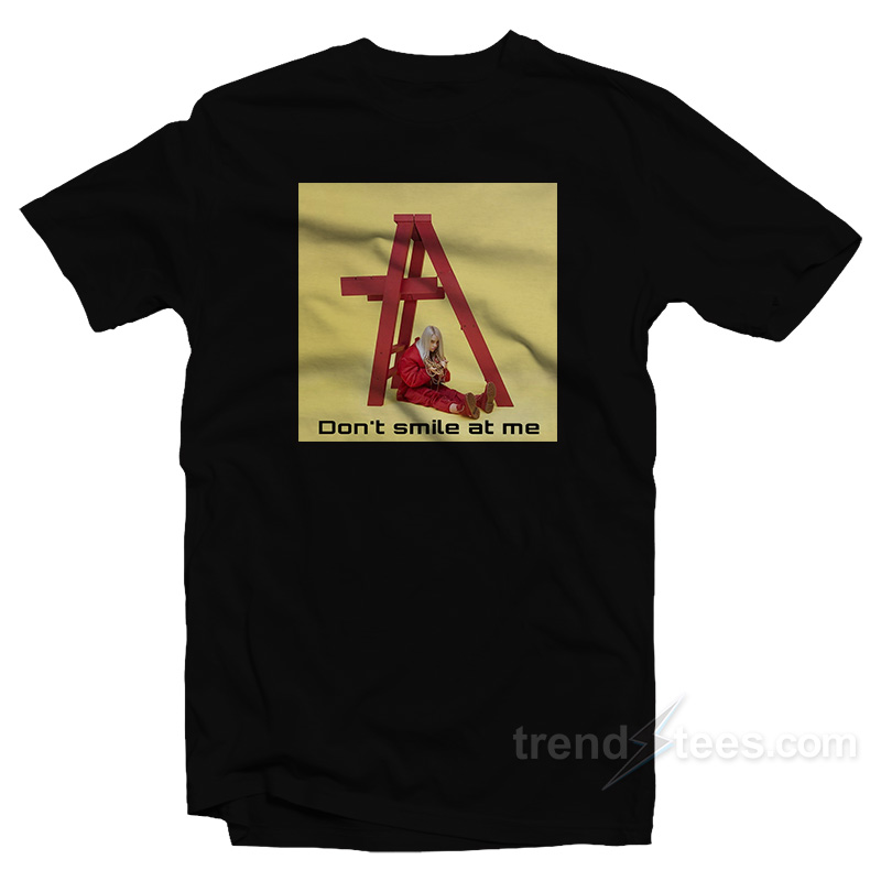 Billie Eilish Don't Smile At Me Cover Album T-shirt