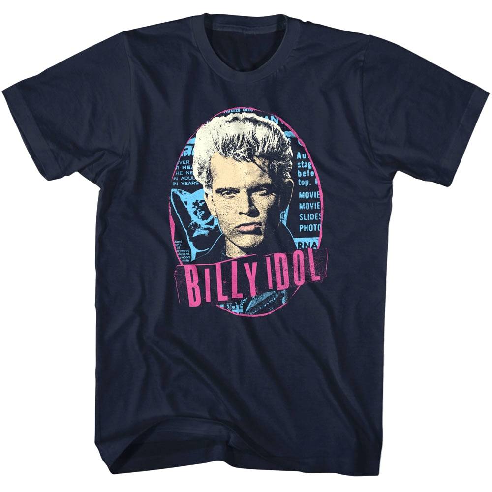 Billy Idol Ransom Note Men's T Shirt