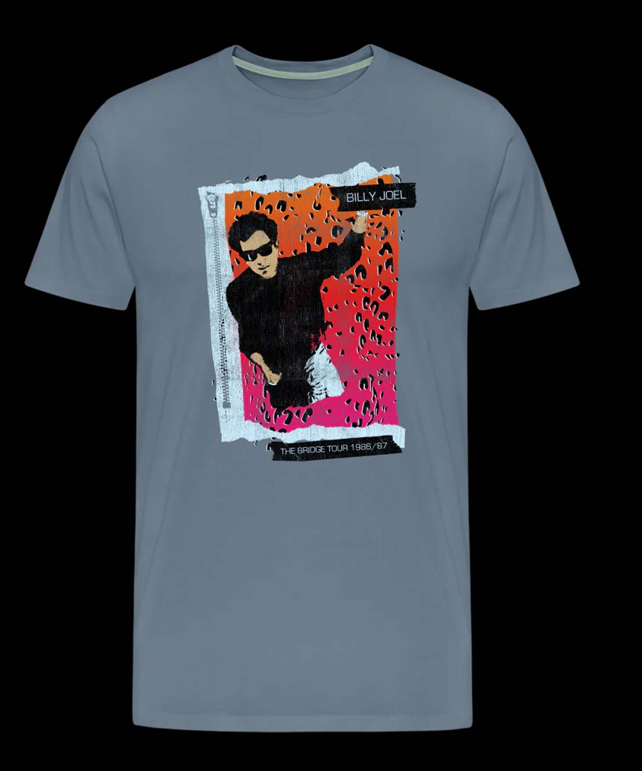 Billy Joel The Bridge Tour 86 87 Photo T-shirt – Online Exclusive Billy Joel Shop Merch