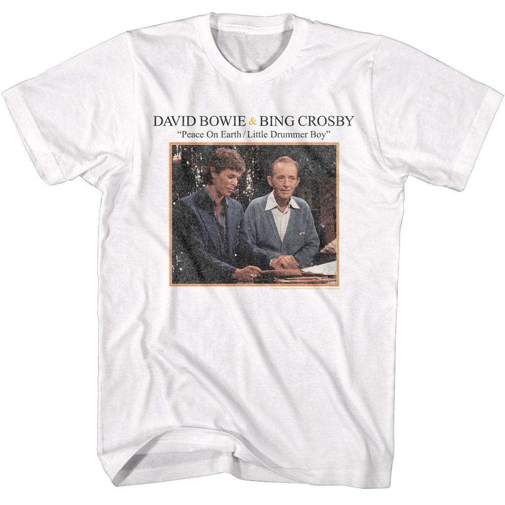 Bing Crosby & David Bowie Peace On Earth Men’s T Shirt