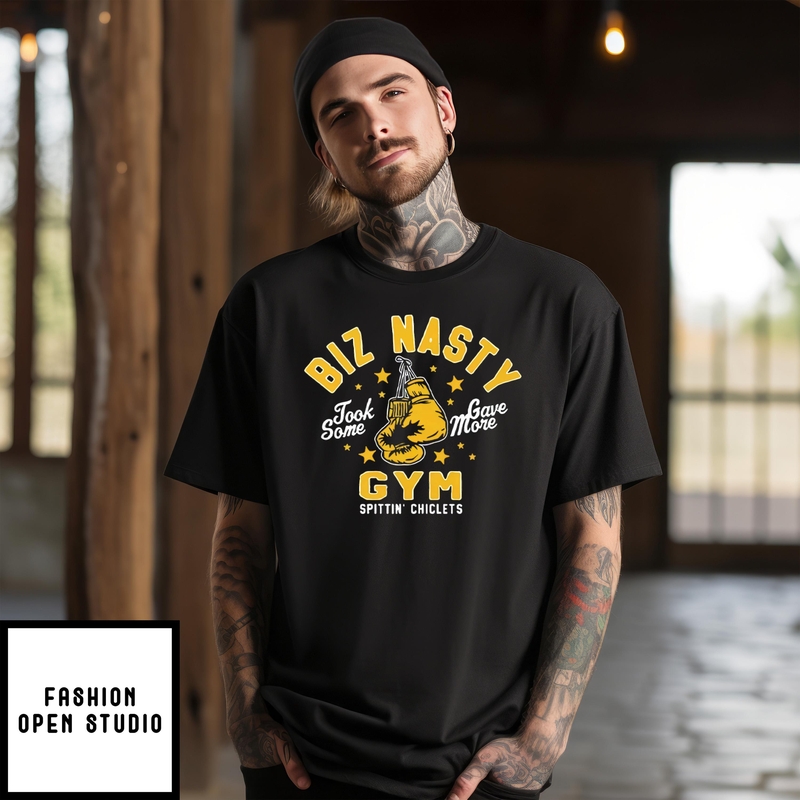 Biz Nasty Took Some Gave More Gym Spittin’ Chiclets T-shirt