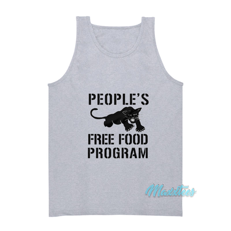 Black Panther People's Free Food Program Tank Top